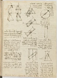 Vogelvluchtcode, c. 1505-06, papieren manuscript, cc. 18, blad 1 recto